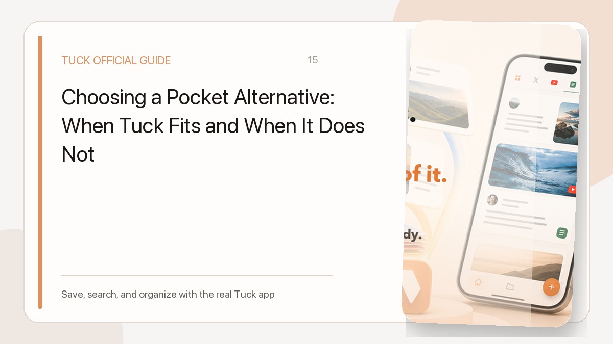 Choosing a Pocket Alternative: When Tuck Fits and When It Does Not
